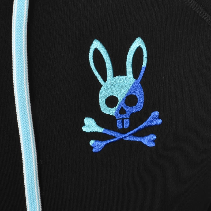 Alternative Image for ProductPsycho Bunny Full Zip Drake Hoodie Black3